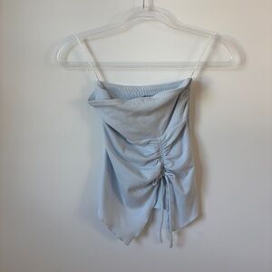 Wild Fable light blue tube top